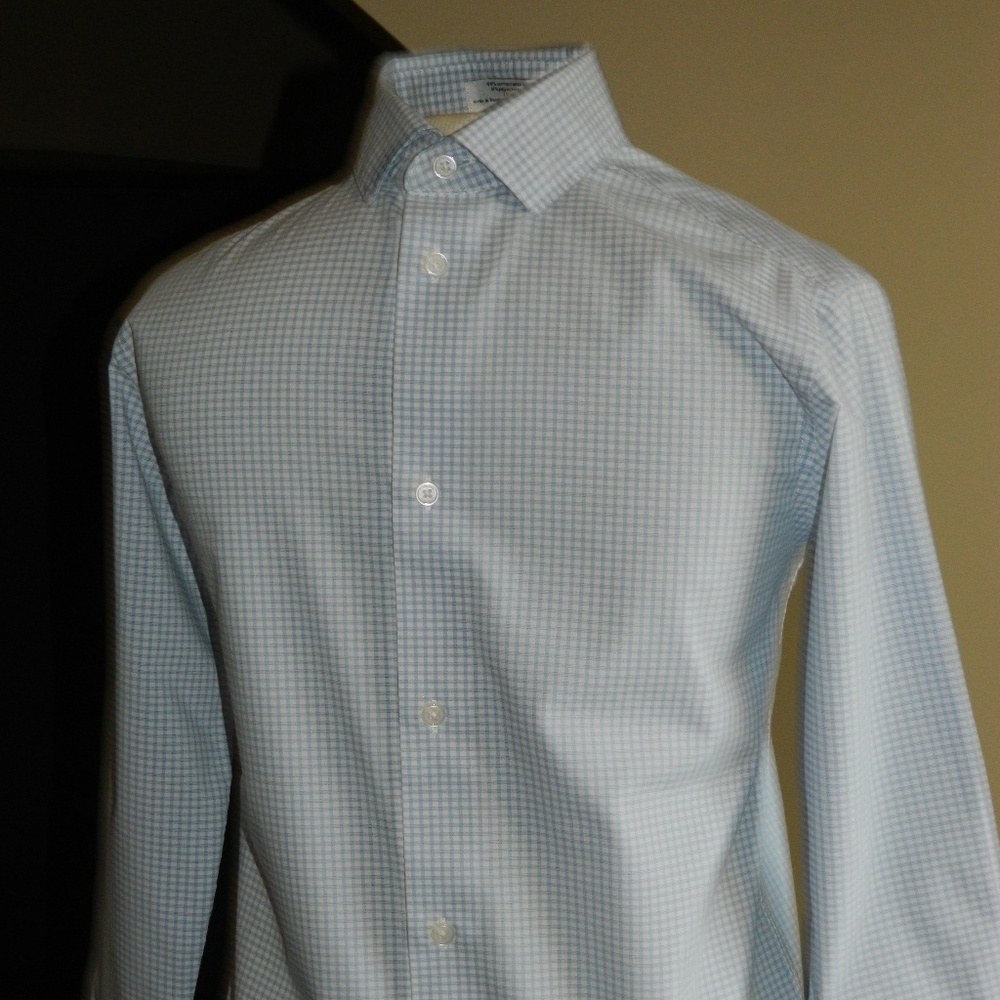 Calvin Klein Boys Long Sleeve Dress Shirt Size 10